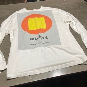 Rokit White Long Sleeve